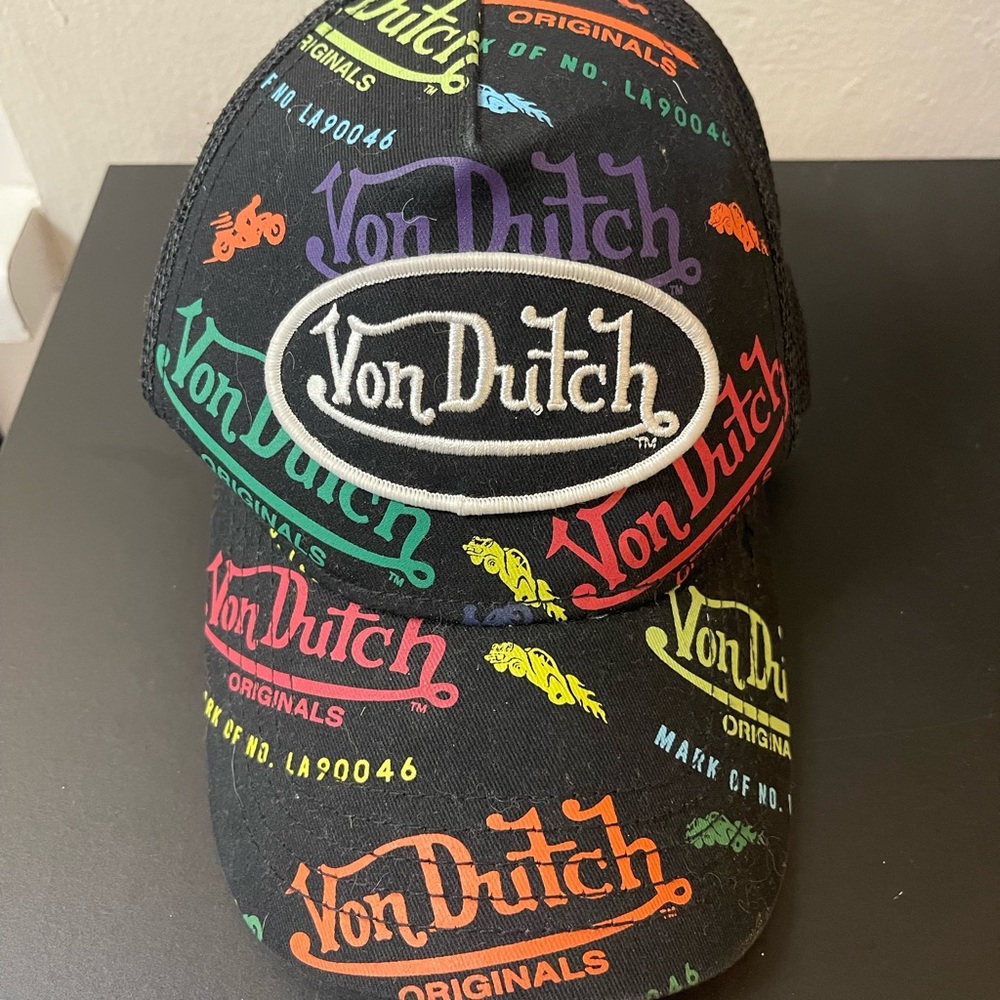 Von Dutch Multicolor Logo Cap